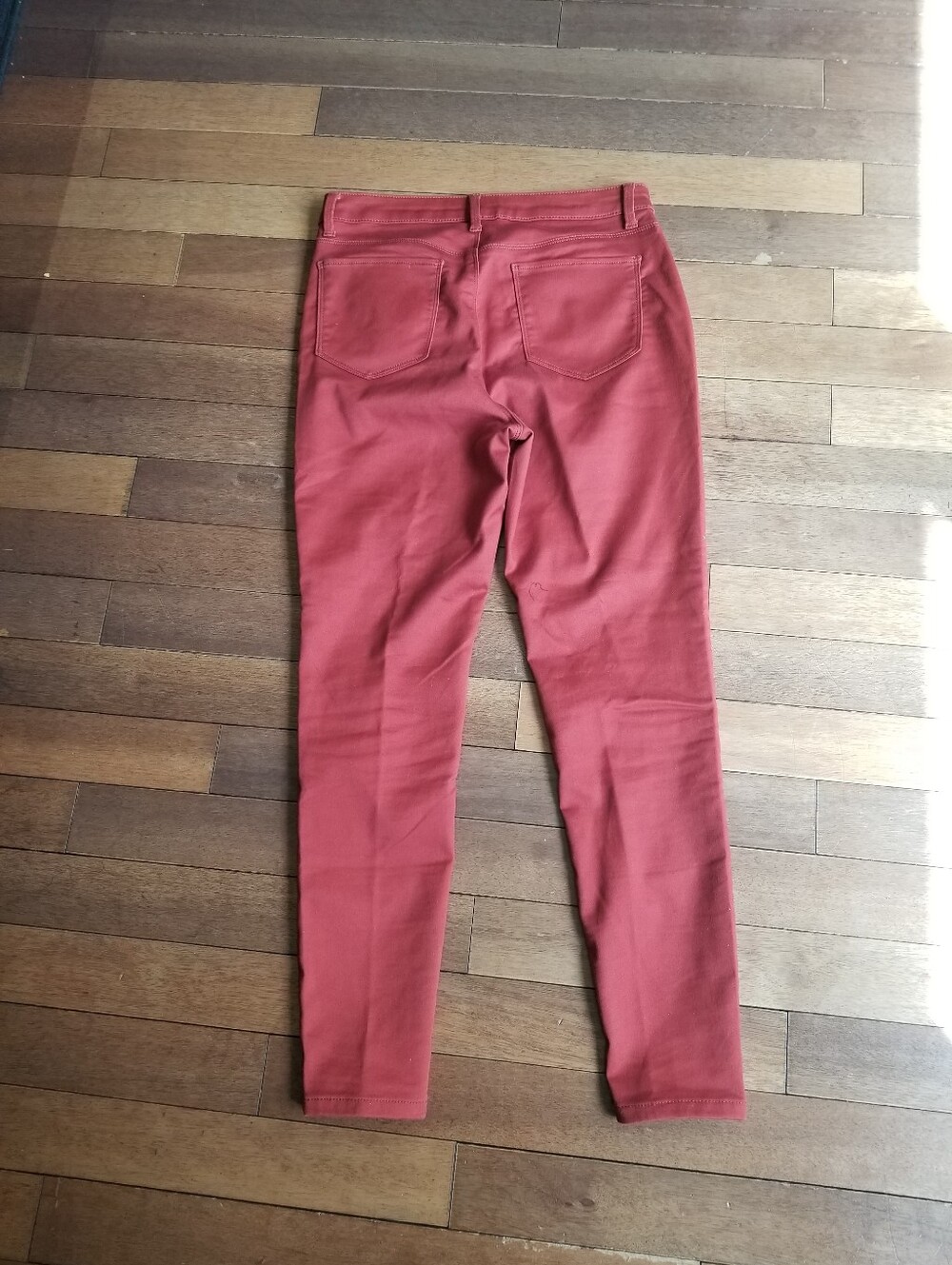 Design Lab 29 Denim Pants Rust Color Skinny Fall - Picture 4 of 6